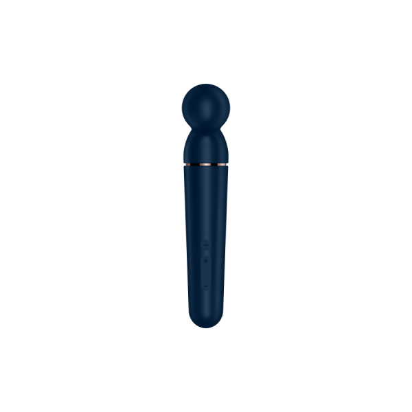 Vibromasseur wand bleu USB 60 vibrations Planet Wand-er Satisfyer 